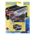Matchbox Collectors 1978 Ford Bronco die-cast car in black with red and orange stripes, packaged in yellow card backing with bold artwork and clear plastic display window.
