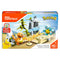 Mega Construx Pokémon Squirtle vs. Charmander set packaging, showing 140-piece build with characters battling in a rocky environment, for ages six and older.