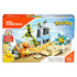 Mega Construx Pokémon Squirtle vs. Charmander set packaging, showing 140-piece build with characters battling in a rocky environment, for ages six and older.