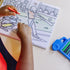 Melissa and Doug Blue Jumbo Coloring Pad