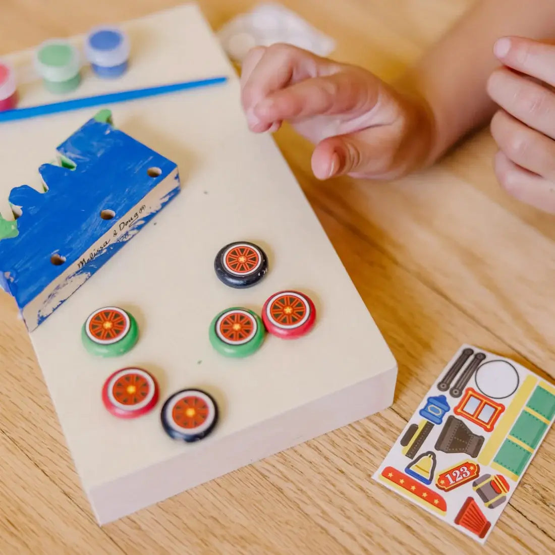 Melissa and Doug Created by Me! Train Wooden Craft Kit