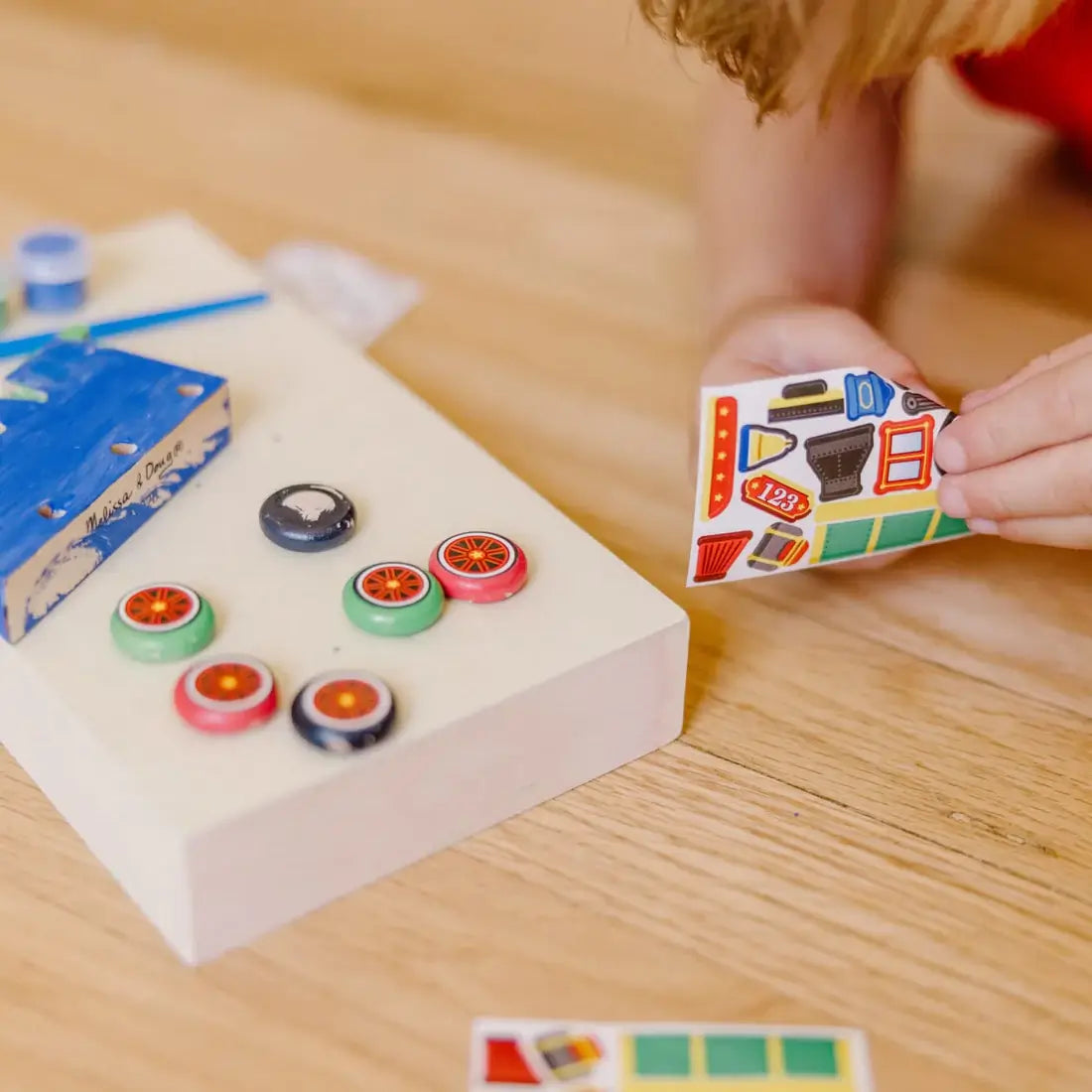 Melissa and Doug Created by Me! Train Wooden Craft Kit