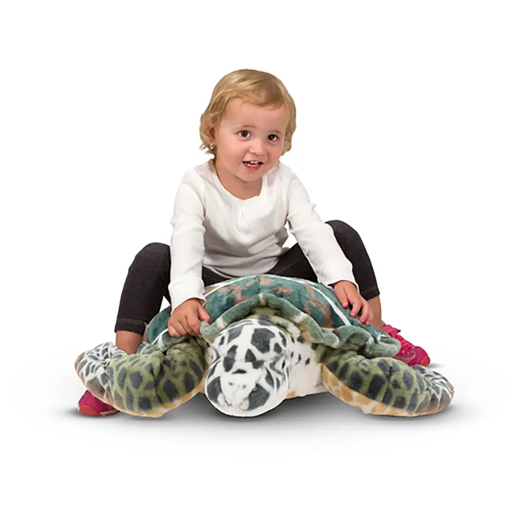 Melissa and Doug Giant Sea Turtle Stuffed Animal