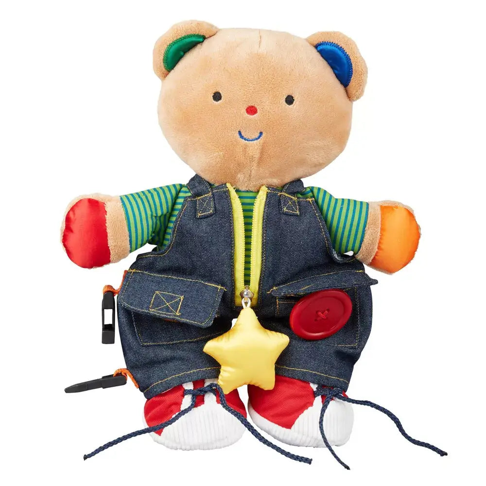 Melissa and Doug K's Kids Teddy Wear Stuffed Animal Educational Toy