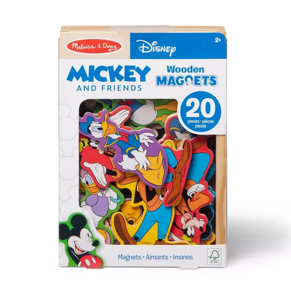 Melissa and Doug Mickey Mouse Wooden Magnets Set