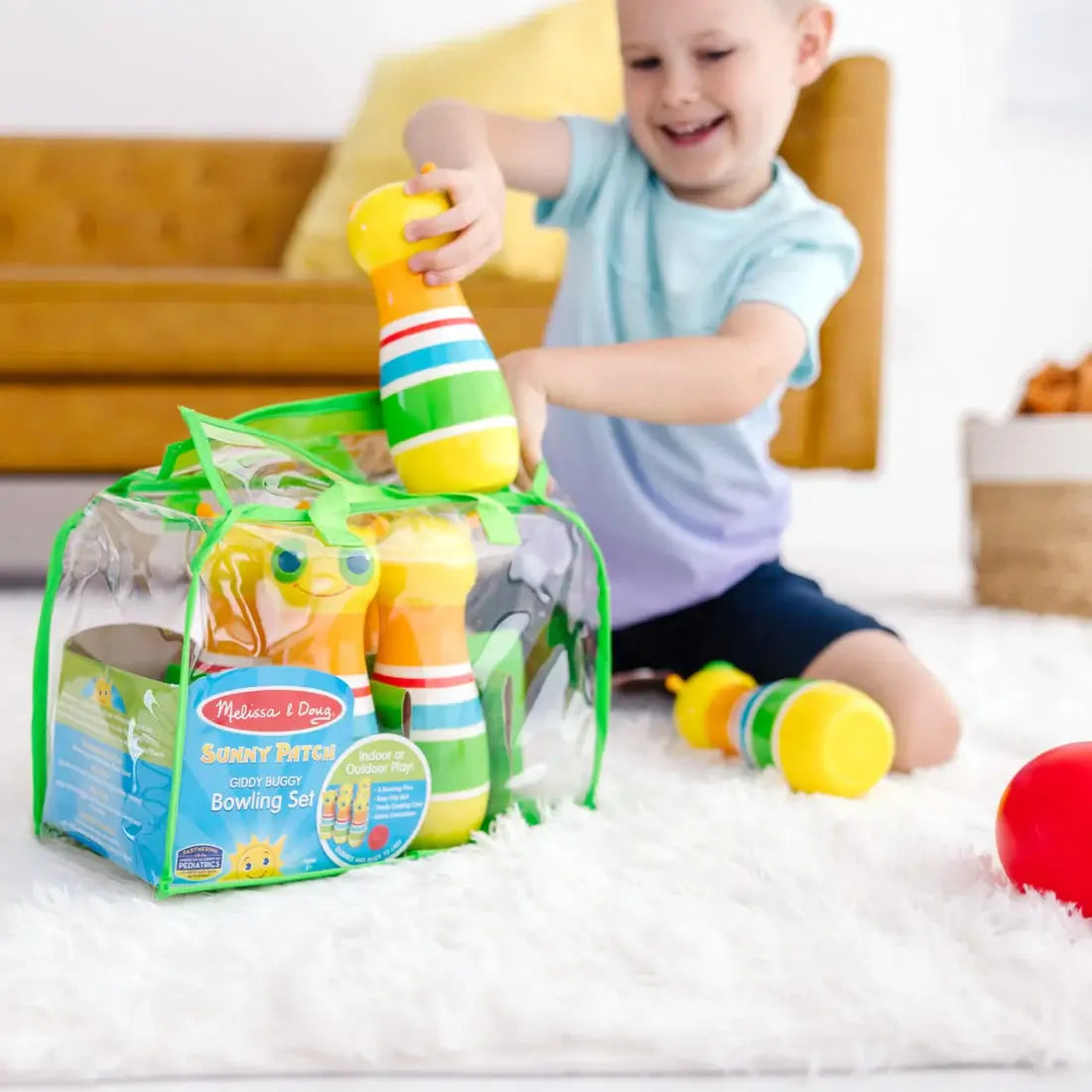 Melissa and Doug Sunny Patch Giddy Buggy Bowling Set