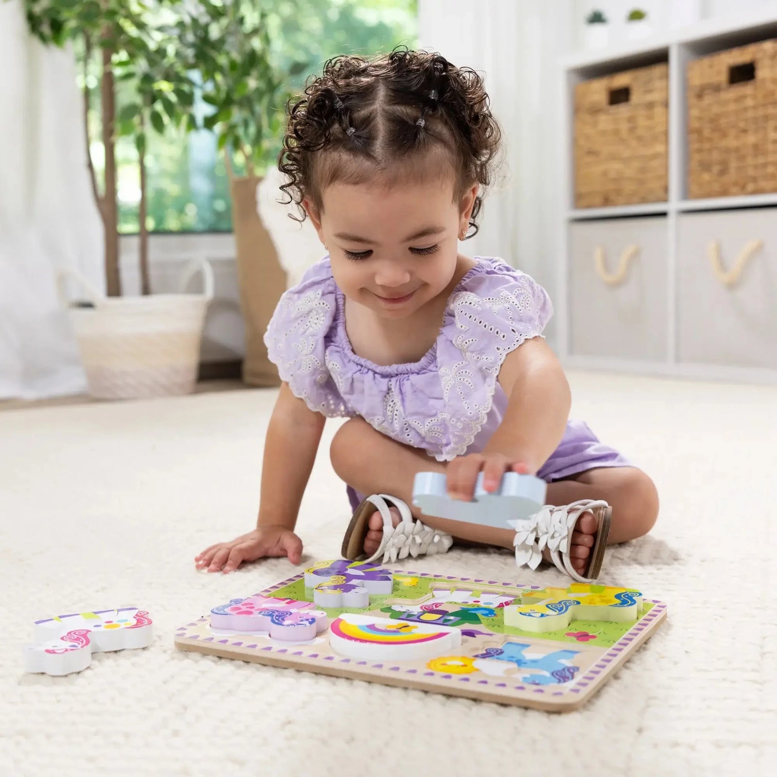 Melissa and Doug Unicorn 6-Piece Chunky Puzzle