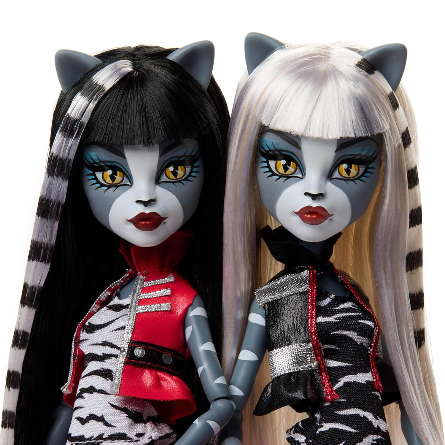 Monster High Boo-Riginal Creeproduction Meowlody And Purrsephone Dolls