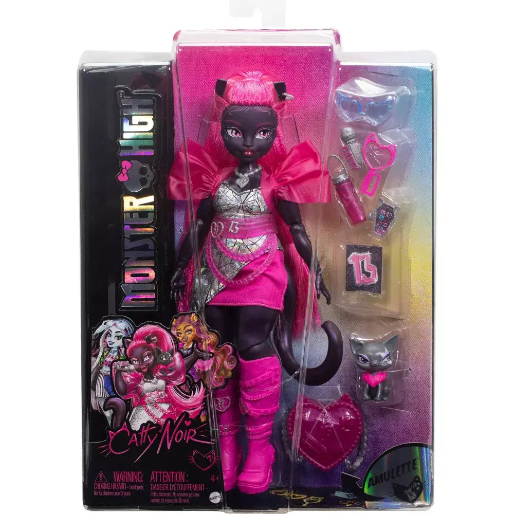 Monster High Catty Noir Fashion Doll With Pink Hair