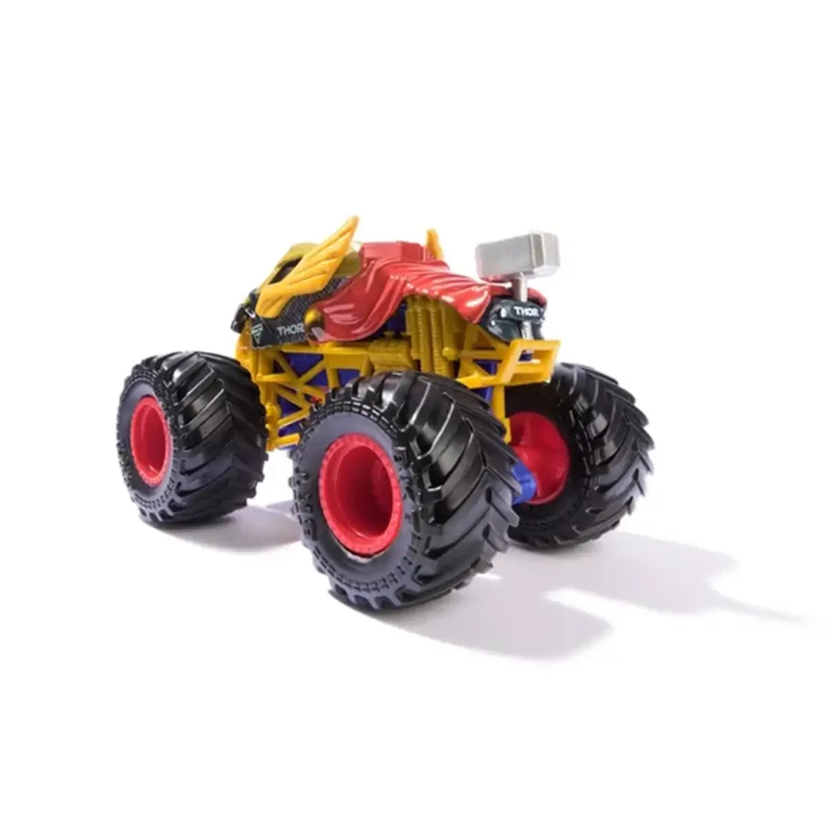 Monster Jam Marvel Thor 1:64 Scale Diecast Monster Truck Vehicle back view