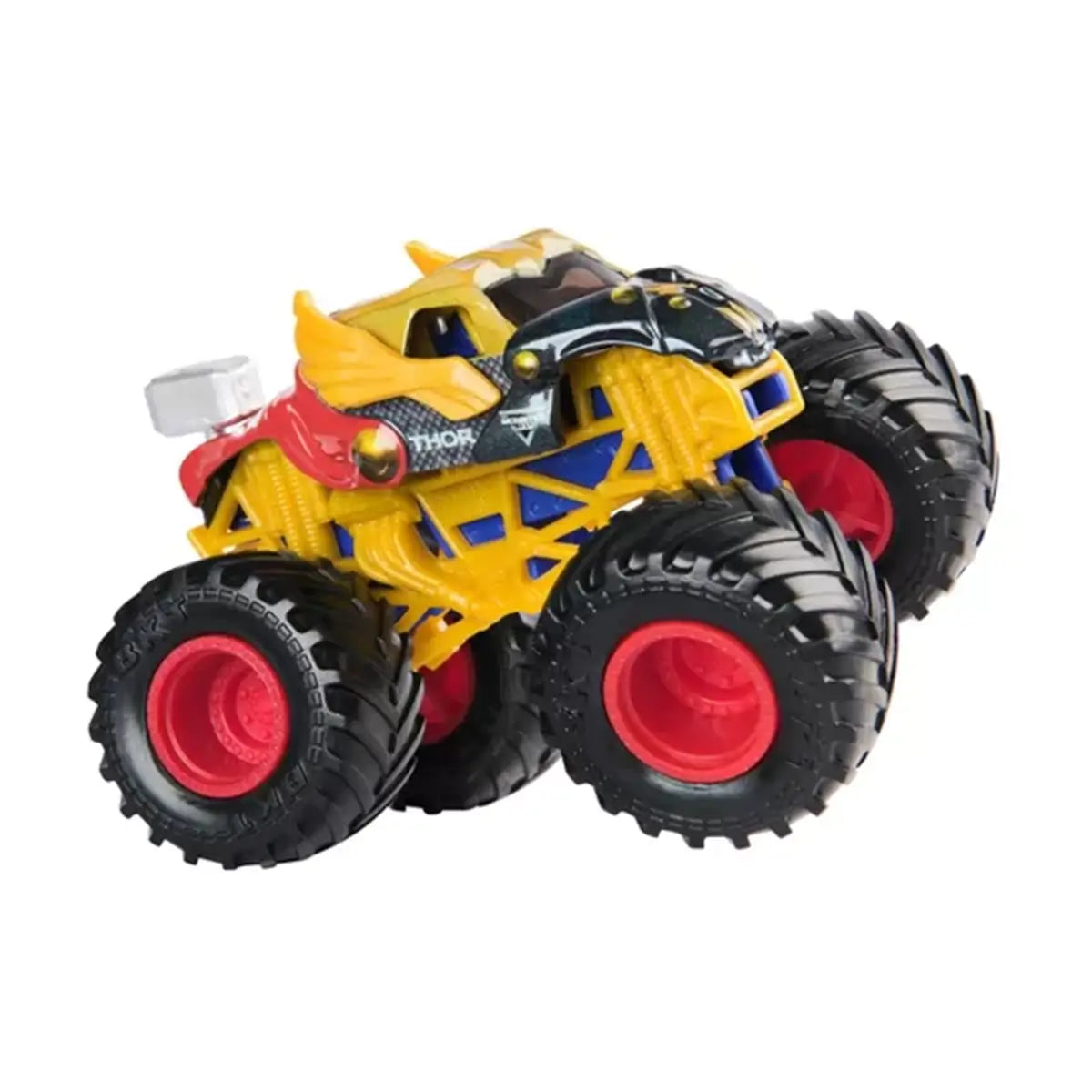 Monster Jam Marvel Thor 1:64 Scale Diecast Monster Truck Vehicle side view