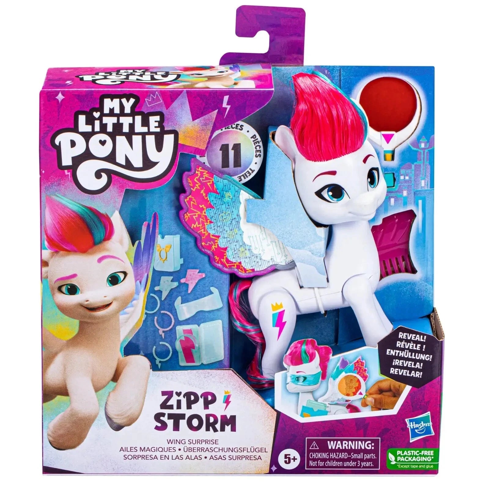 My Little Pony Toys Zipp Storm Wing Surprise Fashion Doll