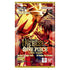 One Piece Card Game The Best Vol. 2 Premium Booster Pack featuring Monkey D. Luffy throwing a fiery punch on a red and gold background, containing 10 collectible trading cards by Bandai Namco.
