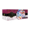 Front of Pokémon TCG Holiday Calendar 2025 box, long rectangular design in red, black, and white with circular festive Pokémon illustration and bold gold “Holiday Calendar” text.