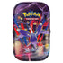 Pokémon TCG Mega Heroes Mini Tin featuring Lugia splashing from water with colorful red and blue streaks, showcasing dynamic artwork and metallic detailing for collectible storage.