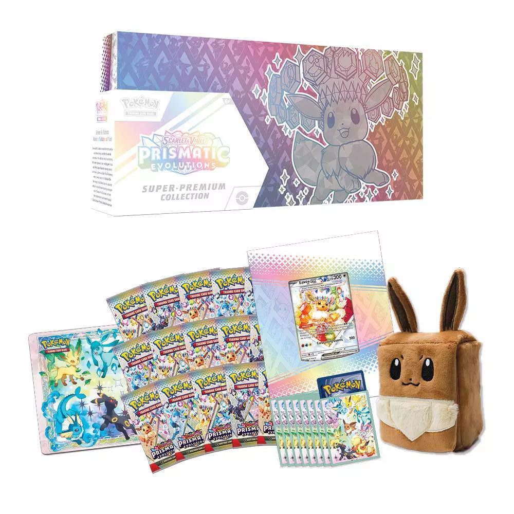 Pokemon TCG Scarlet & Violet Prismatic Evolutions Super-Premium Collection