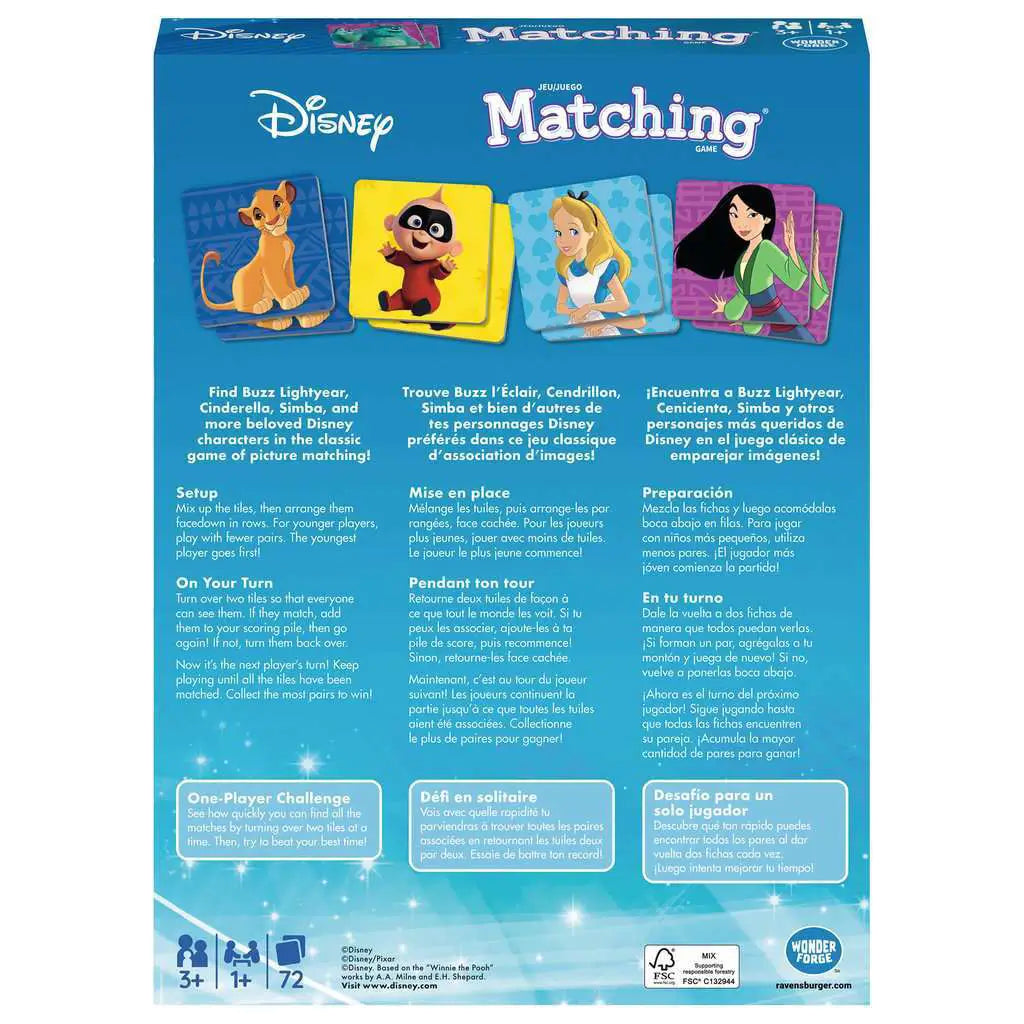 Ravensburger Disney Classic Matching Game