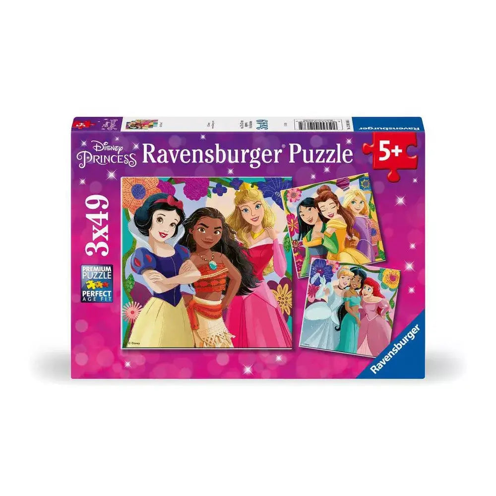 Ravensburger Disney Princess 3x49-Piece Puzzles