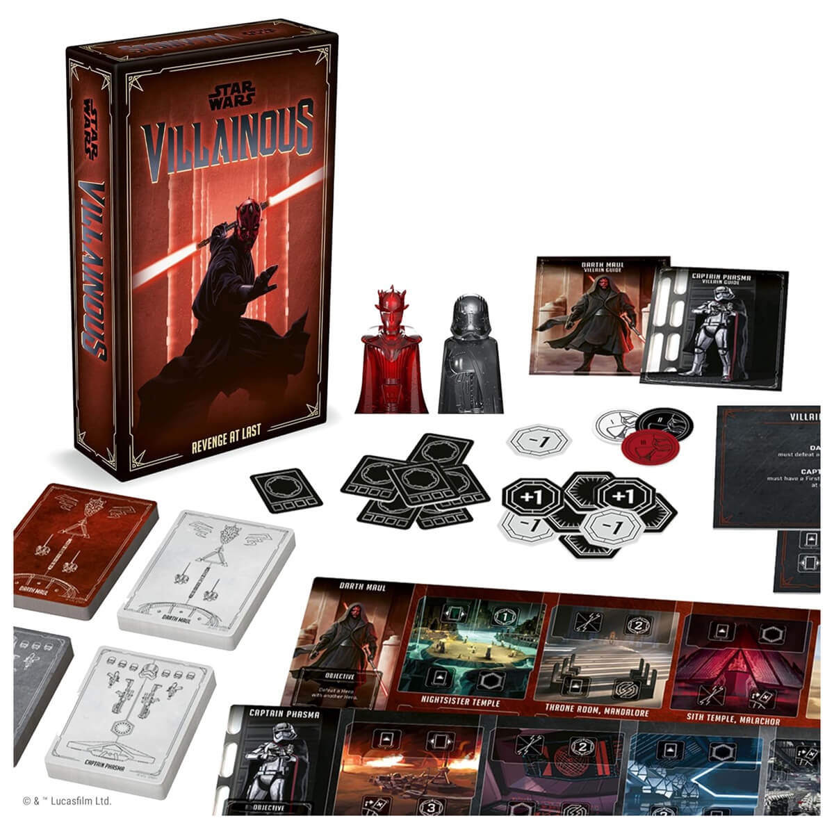 Ravensburger Star Wars Villainous Revenge at Last game and box
