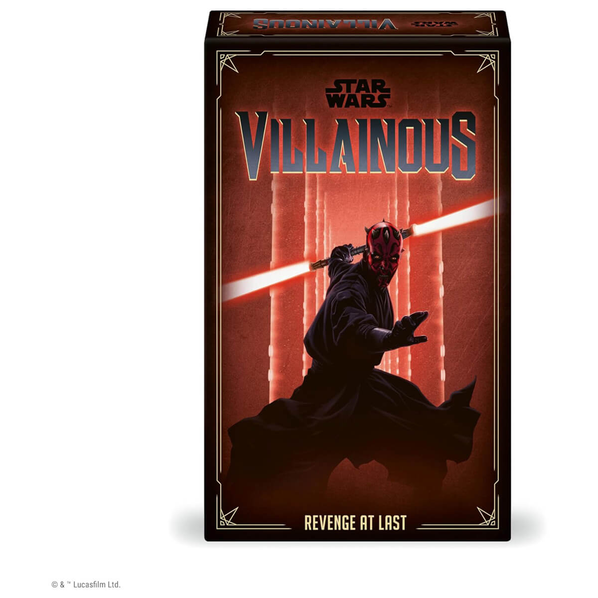 Ravensburger Star Wars Villainous Revenge at Last front of the  box