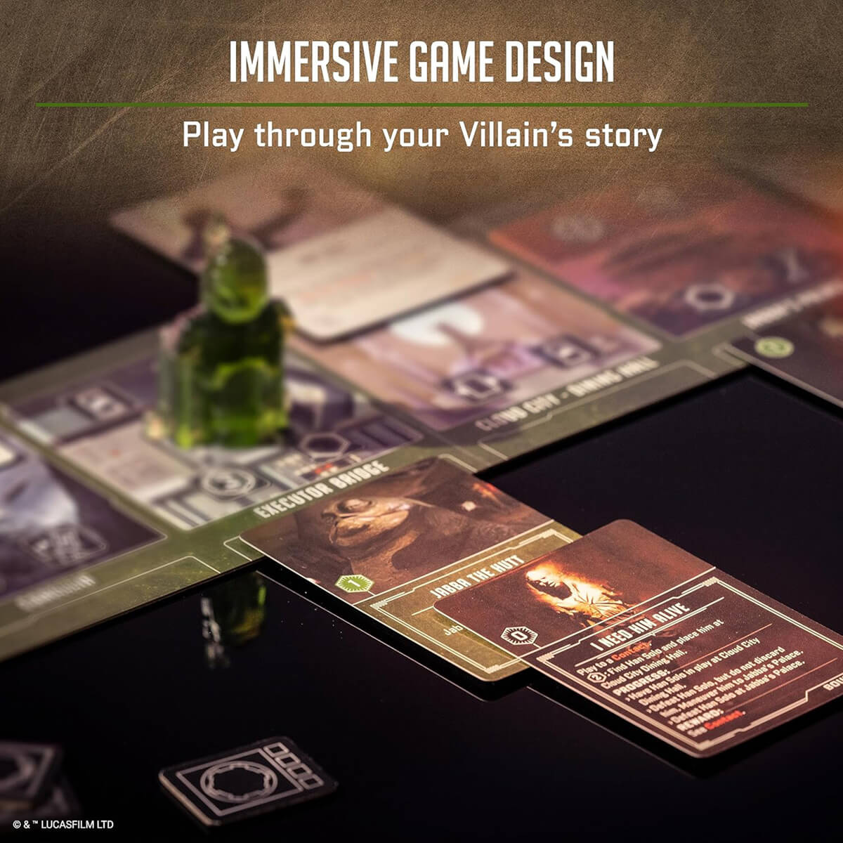 Ravensburger Star Wars Villainous Scum & Villainy immersive game design