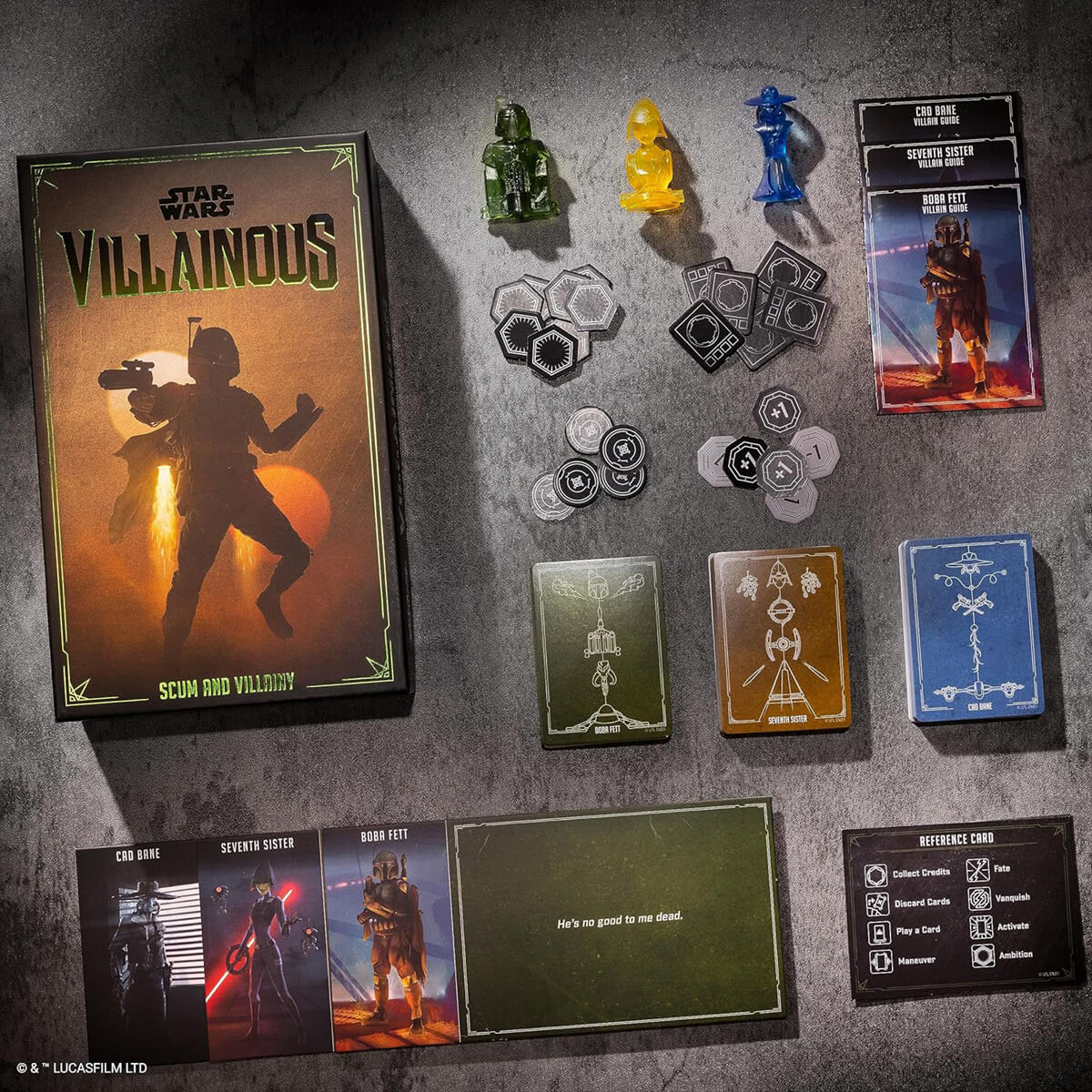 Ravensburger Star Wars Villainous Scum & Villainy game and box