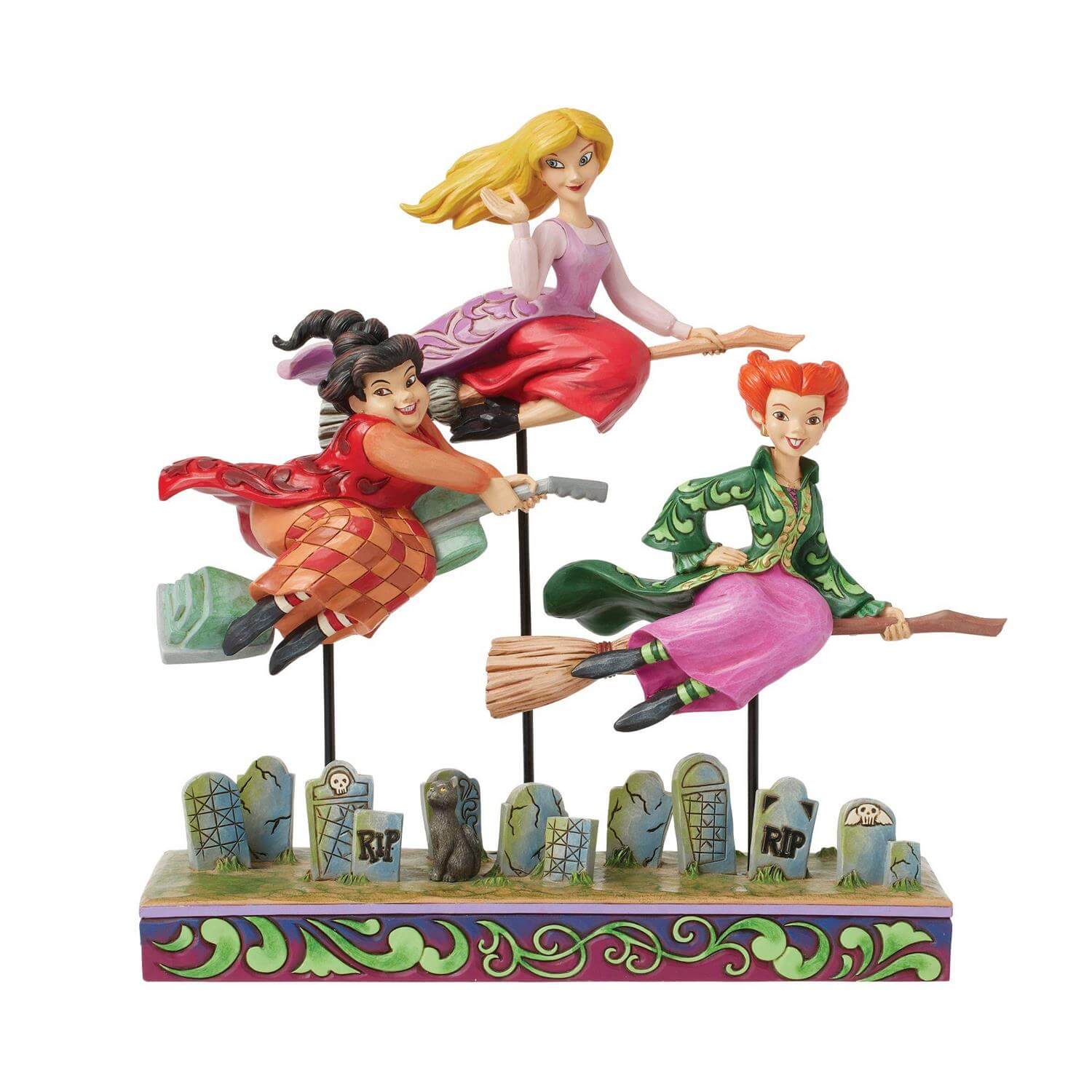 Sanderson Sisters Flying Figurine – Disney Showcase "Come We Fly"