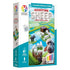 Smart Games Counting Sheep puzzle box with colorful graphics, showing the single-player logic game board filled with white sheep figures and a playful cartoon sheep.