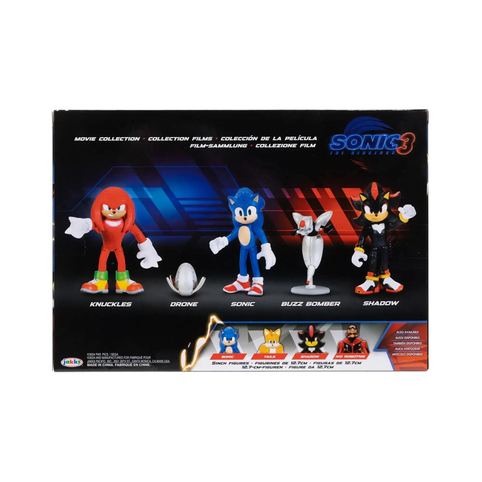 Sonic 3 Movie Collection 2.5-Inch action Figure Multipack