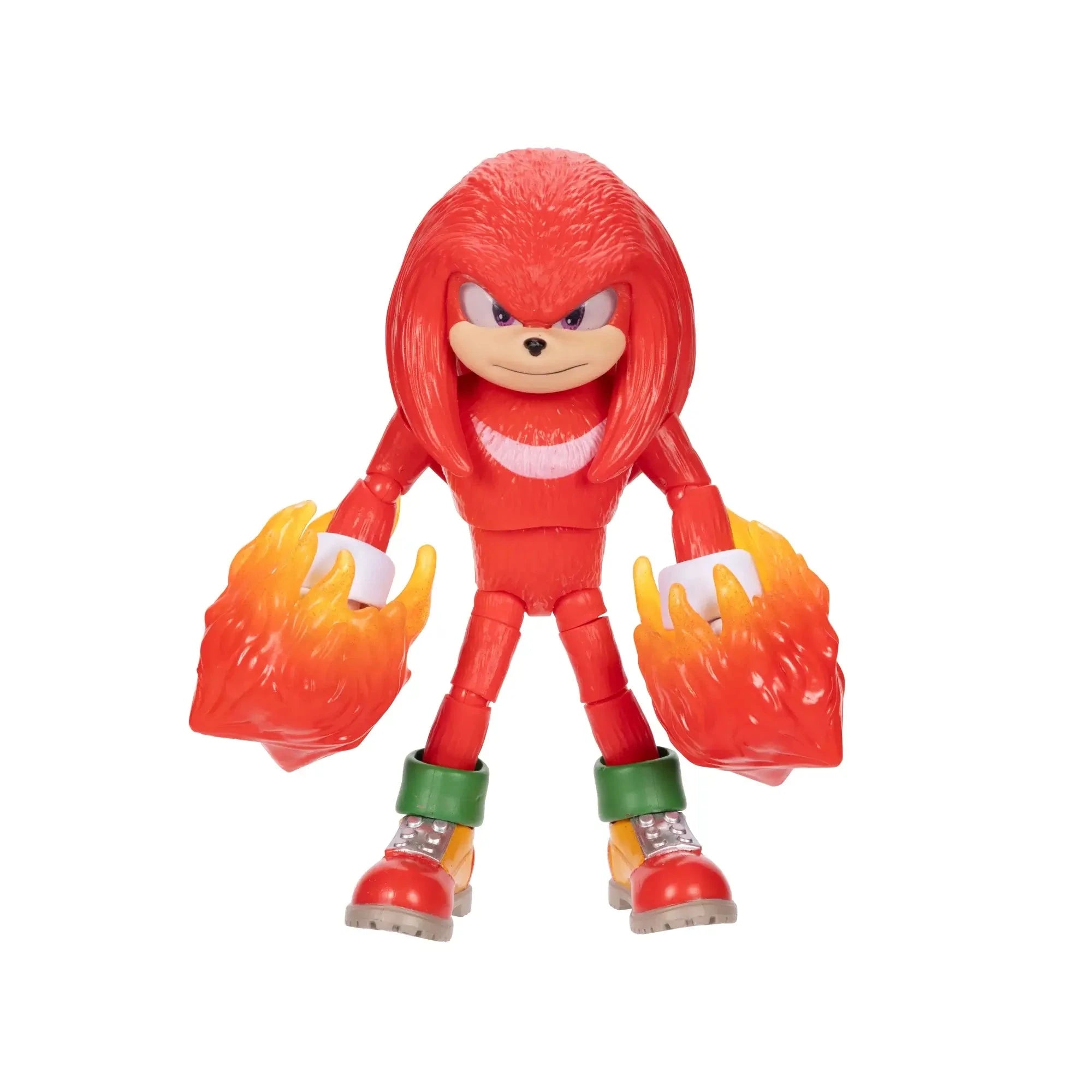 Sonic 3 Movie Knuckles with Fire Fist 5-Inch Action Figure