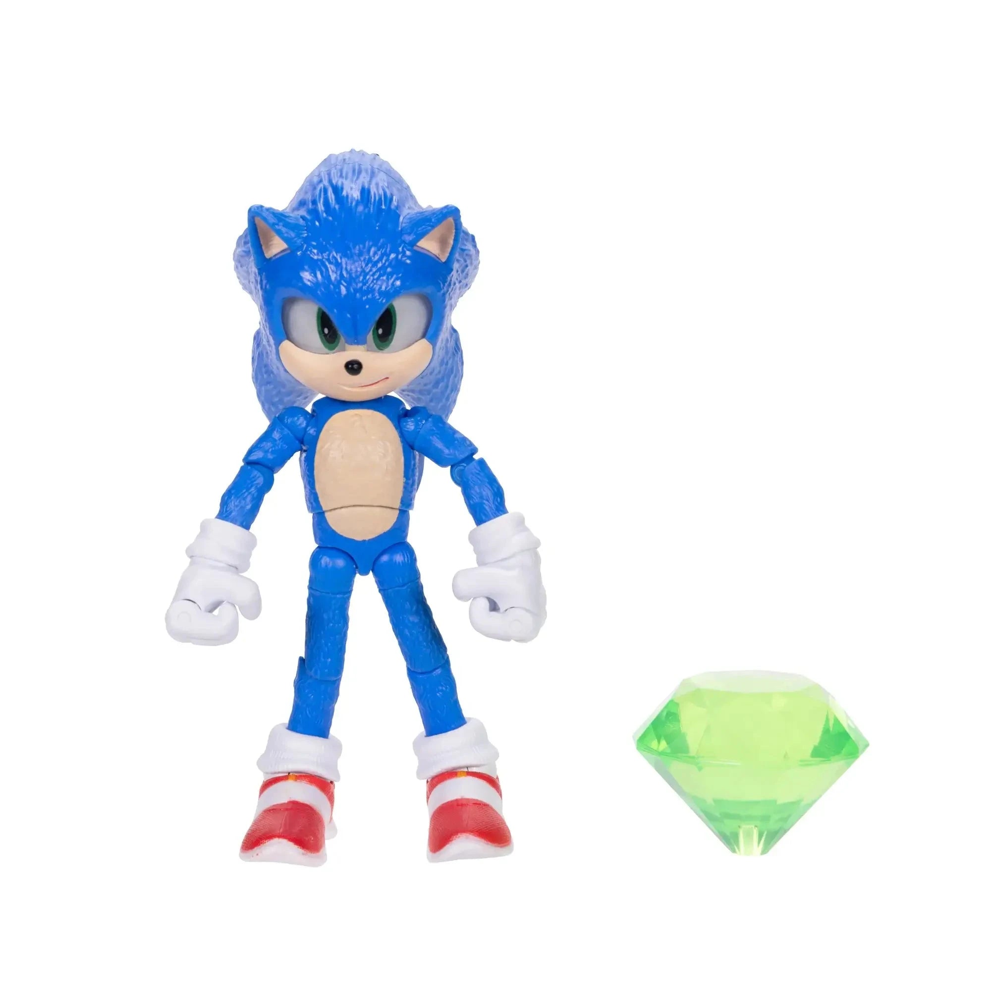 Sonic 3 Movie Sonic with Master Emerald 5-Inch Action Figure