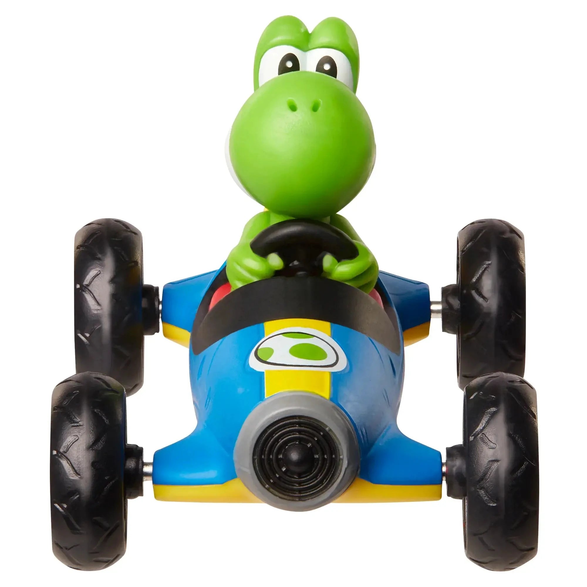 Super Mario Kart Yoshi Mach 8 Kart Racing Figure