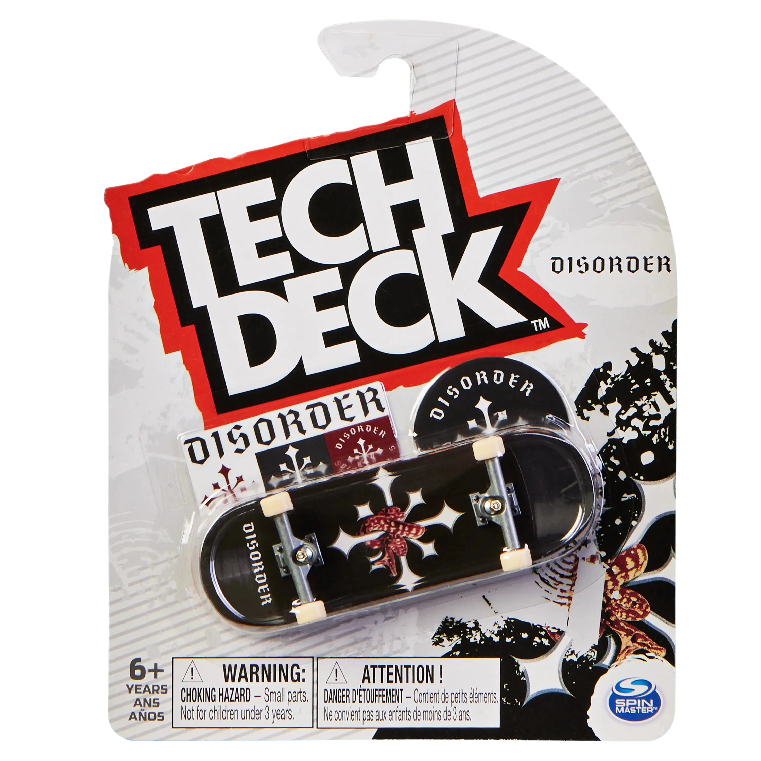 Tech Deck Finger Skateboard Disorder Slither Deck