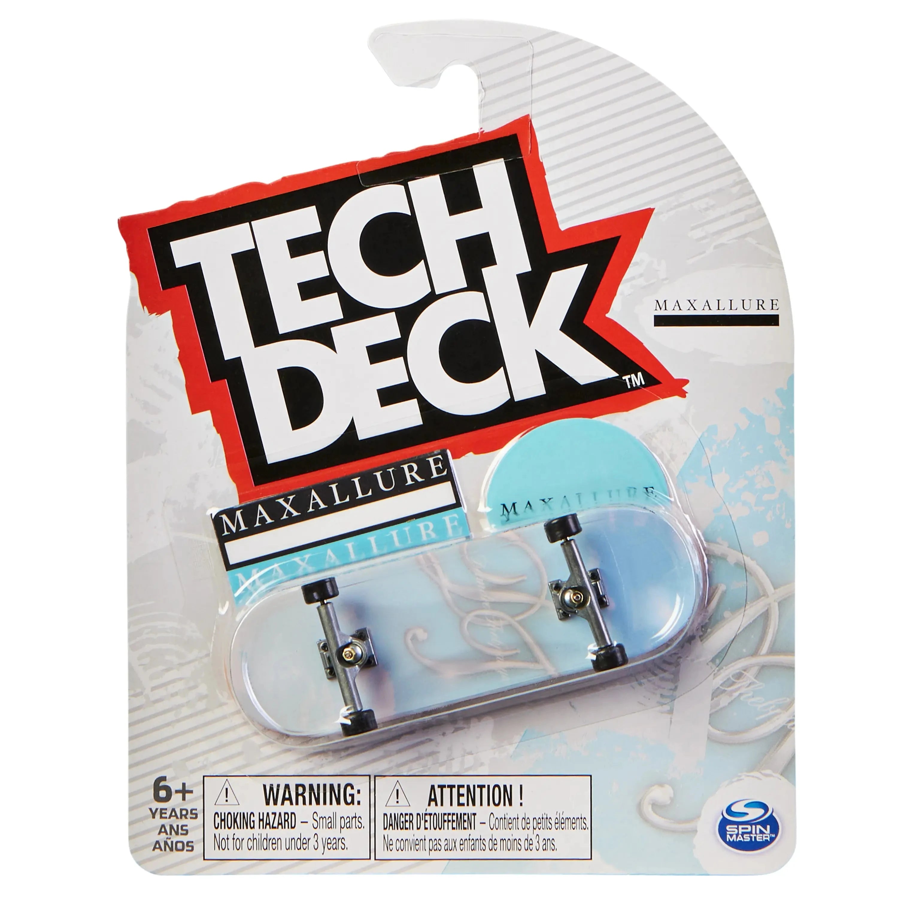 Tech Deck Finger Skateboard Maxallure Deandre Thebpanya Clouds Deck