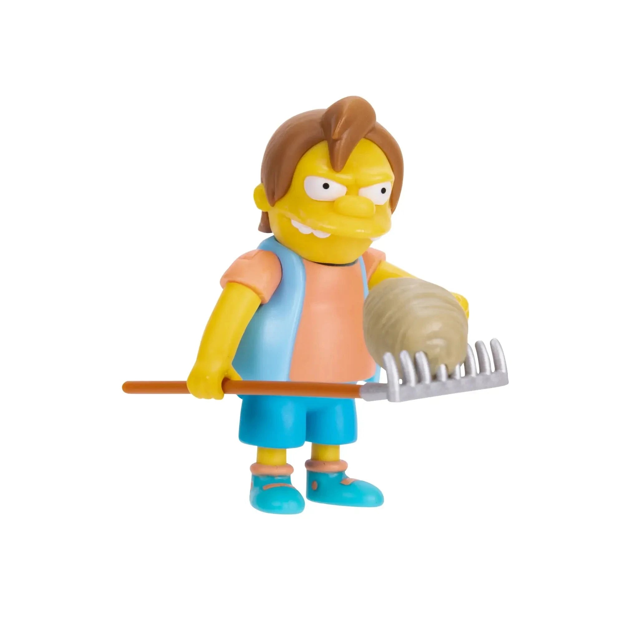 The Simpsons Nelson Muntz with Rake 2.5-Inch Action Figure