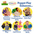 Thin Air Brands Living Puppets Beep 9-Inch Monster Puppet play enhances