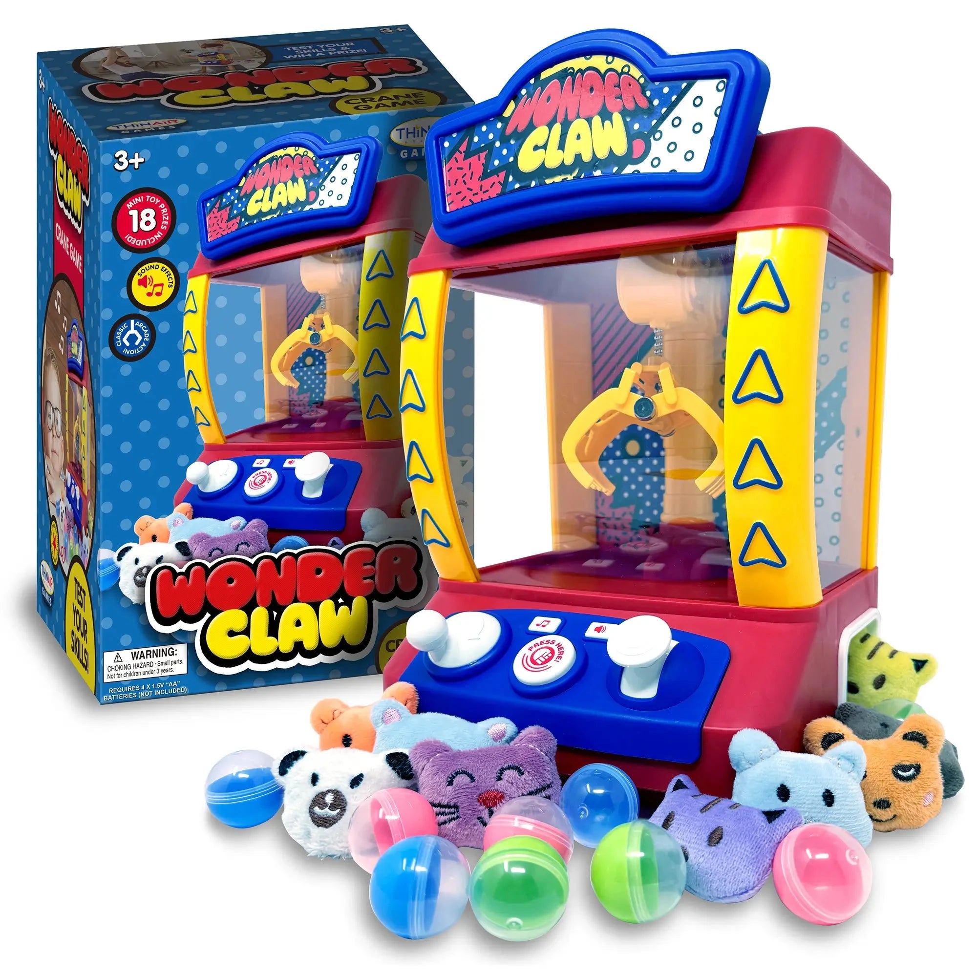 Thin Air Brands Wonder Claw Crane Game