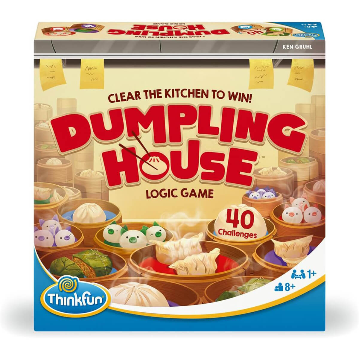 ThinkFun Dumpling House Game front of box