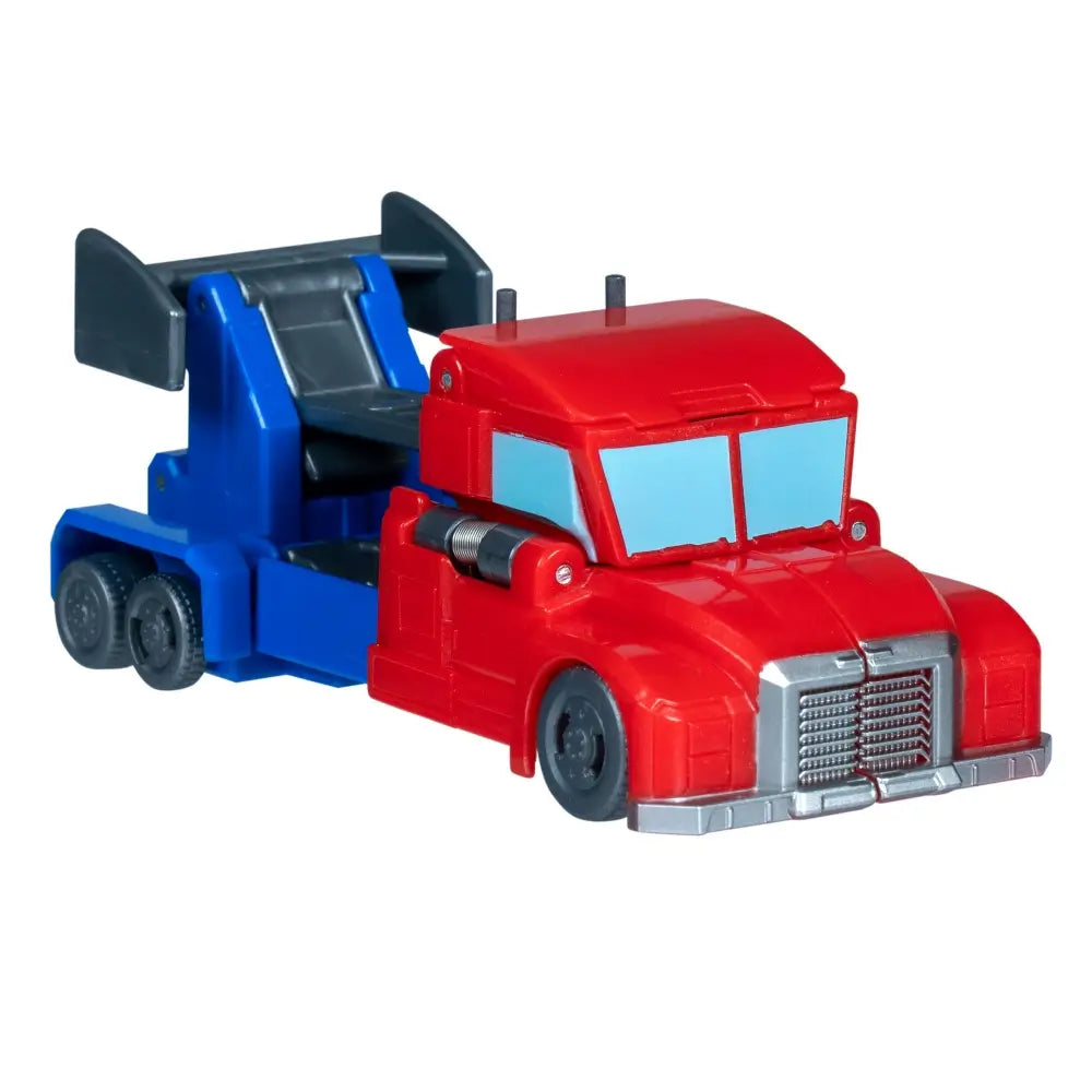 Transformers EarthSpark 1-Step Smash Changers Optimus Prime 4-Inch Action Figure