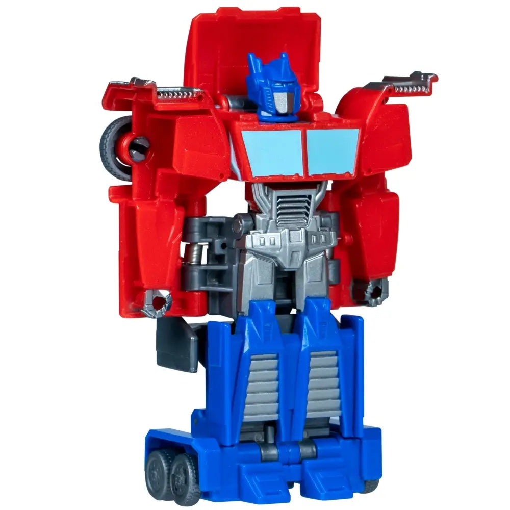 Transformers EarthSpark 1-Step Smash Changers Optimus Prime 4-Inch Action Figure