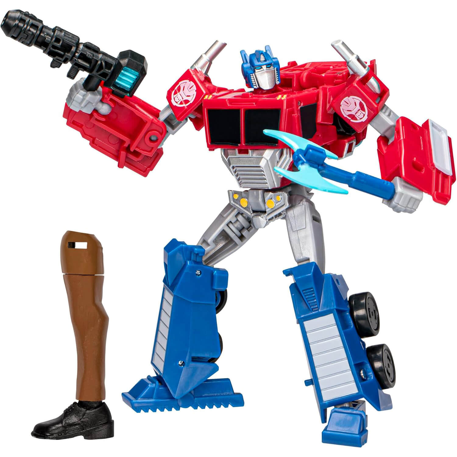Transformers EarthSpark Deluxe Class Optimus Prime 4.5-Inch Action Figure