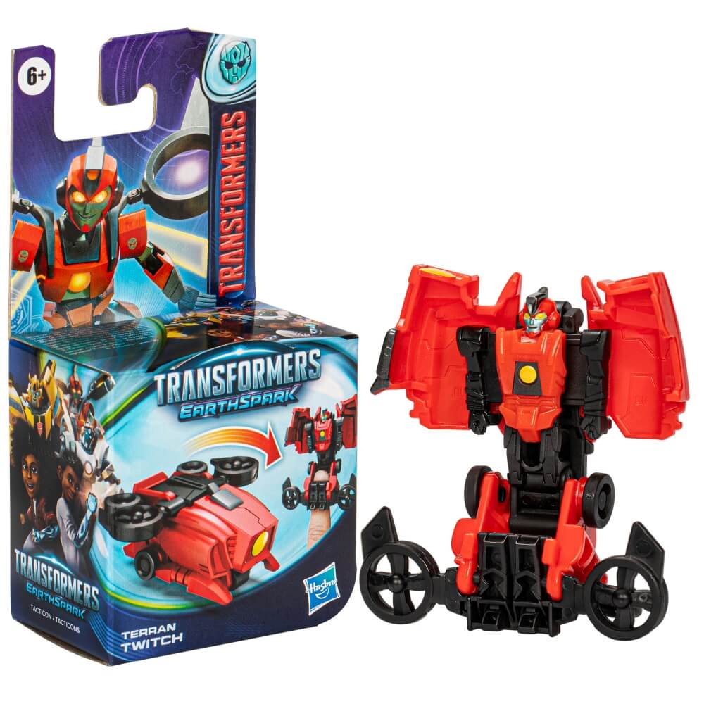 Transformers EarthSpark Tacticon Terran Twitch 2.5-Inch Action Figure