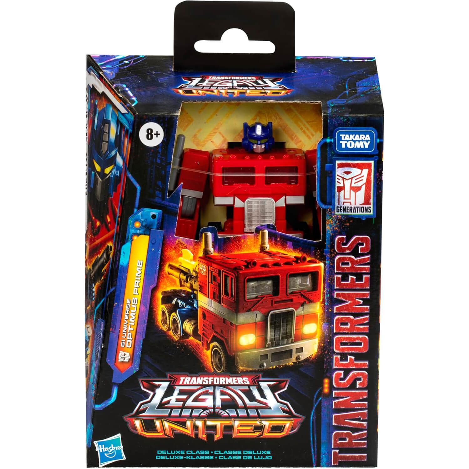 Transformers Legacy United Deluxe Class G1 Universe Optimus Prime 5.5-Inch Action Figure