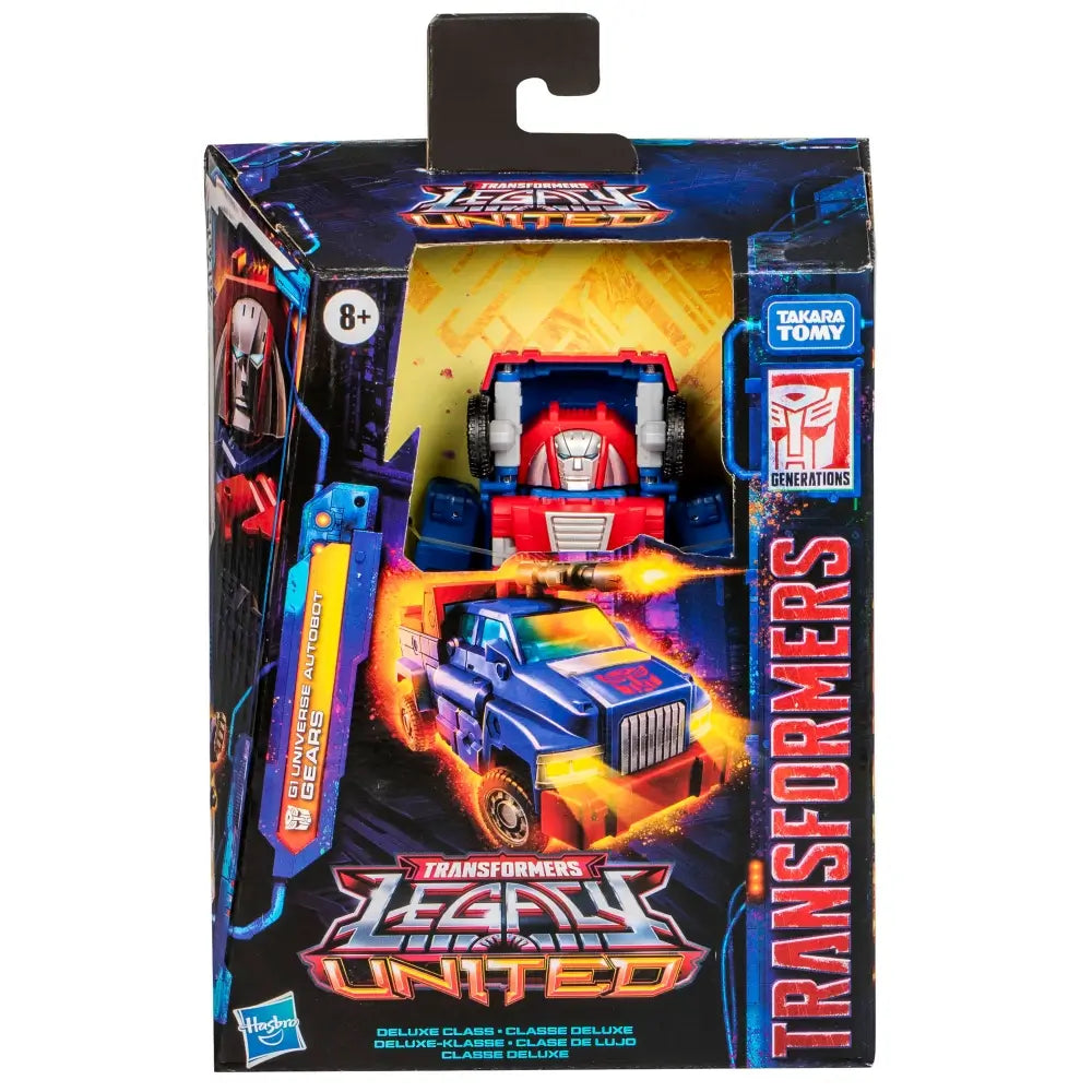 Transformers Legacy United Deluxe G1 Universe Autobot Gears 5.5-Inch Action Figure