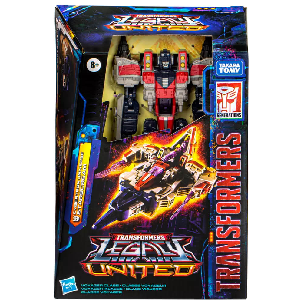 Transformers Legacy United Voyager Class Cybertron Universe Starscream 7-Inch Action Figure