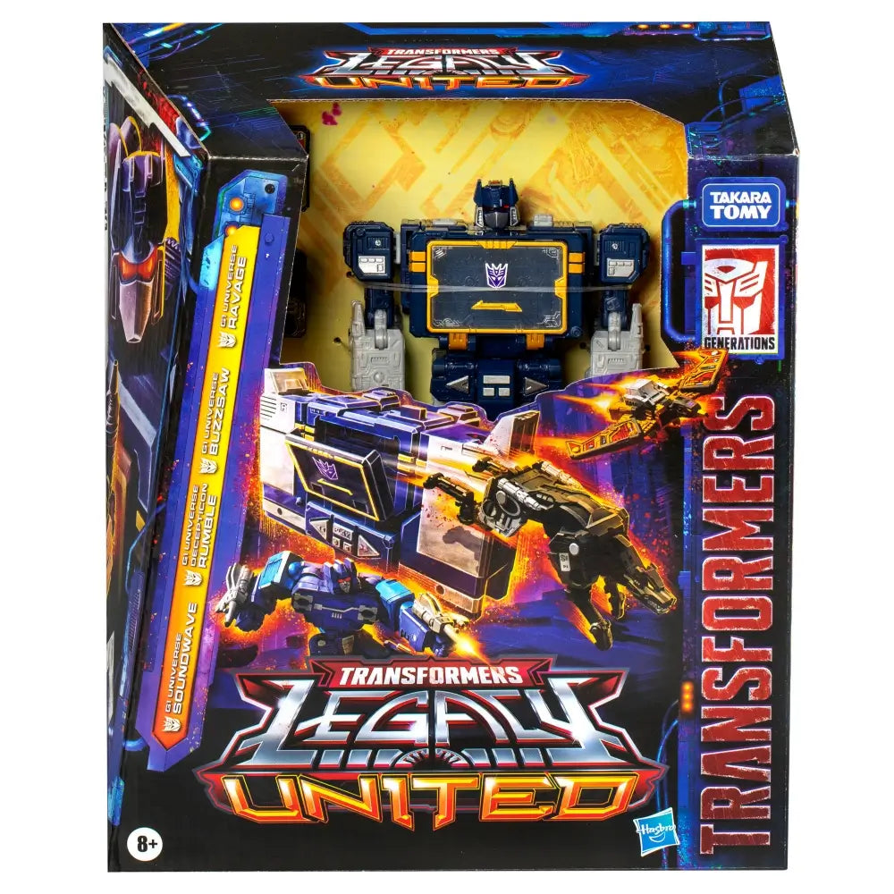 Transformers Legacy United Voyager Class G1 Universe Soundwave 7.5-Inch Action Figure
