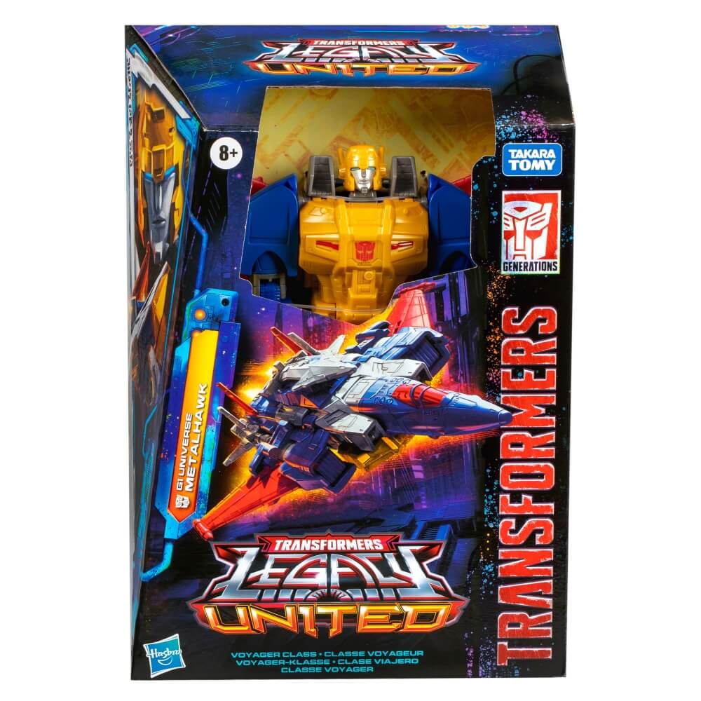 Transformers Legacy United Voyager Class Super-God Masterforce Metalhawk 7-Inch Action Figure