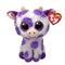 Ty Beanie Boo Ethel the Purple Spotted Cow Plush