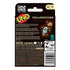 Back of UNO Yellowstone card game box with multilingual instructions, ranch “Y” brand rule explanation, sample cards, and detailed product and safety information.