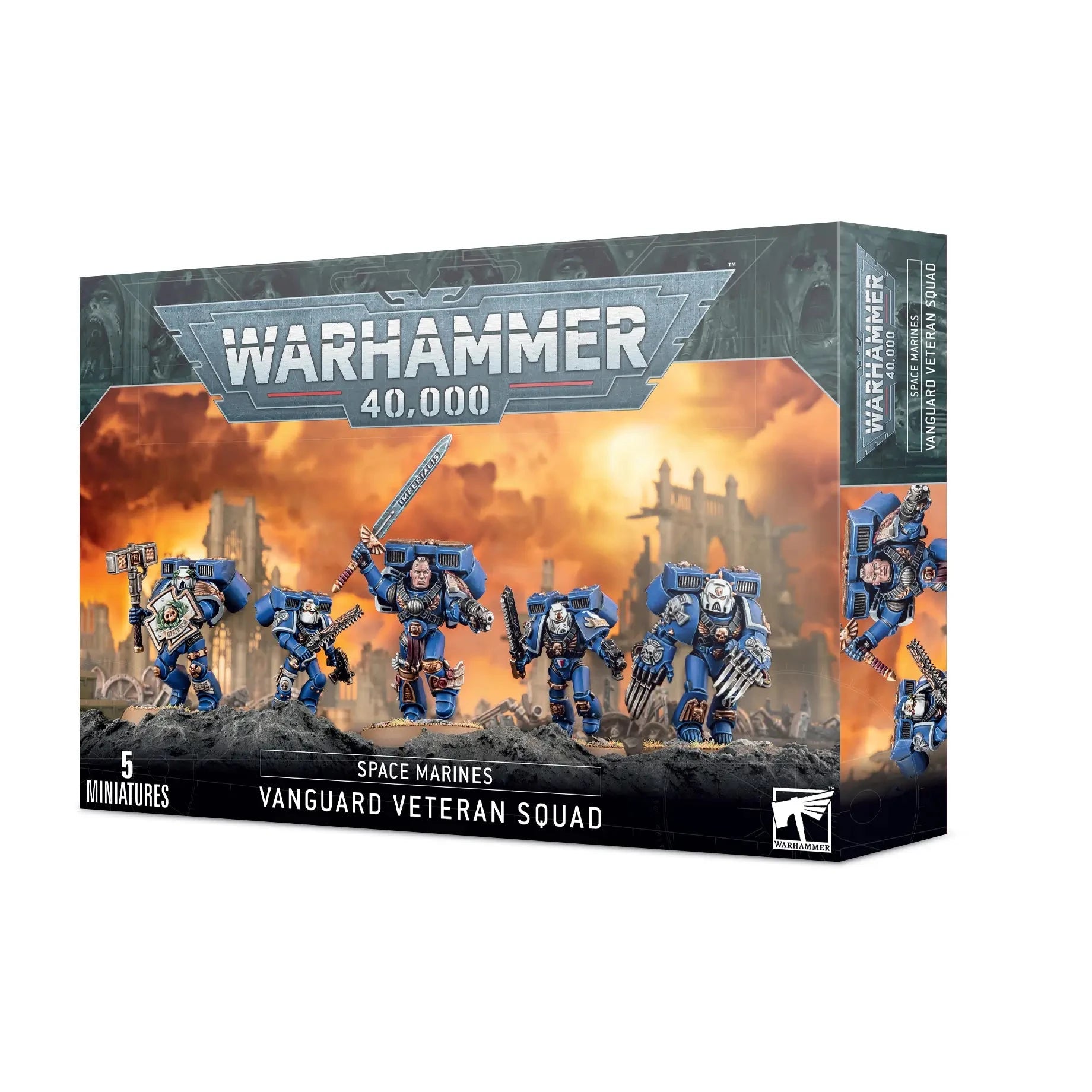 Warhammer 40k Space Marines Vanguard Veteran Squad